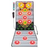 Full Body Massager Mat with 10 Vibrating Motors Massage Cushion 9 Modes Electric Massage Pad for Bed Sofa Floor Home Office, Help Body Pain Relief & Circulation - Incomplete