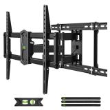 USX Mount Full Motion TV Wall Mount 42"-84" TVS, Fits 16" 18" or 24" Studs, Heavy Duty TV Mounts Bracket with Dual Articulating Arms Tilt Swivel Extension Max VESA 600x400mm, Weight Capacity 110lbs