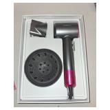 SHRATE Professional High Speed Ionic Hair Dryer | Ultra-Fast Drying | 500 Million Negative Ions | Low Noise | 160000 RPM | Compact Blow Dryer with Magnetic Diffuser for Faster Drying All Hair Types