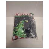 Mindsoft 10 Pcs Lime Green Christmas Chair Covers Merry Christmas Chair Back Covers Washable Black Red and Lime Green Xmas Slipcovers for Xmas Home Dining Room Dinner Supplies Party Decorations