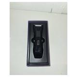 VIKICON 2-in-1 Manscape Trimmer & Shavers for Men: No-Nick Full Body Electric Razor for Pubic, Balls, Back Hair w/Dual-Head Trimmer & Foil Blades - Waterproof Groomer Kit w/Light, Travel Lock & Pouch