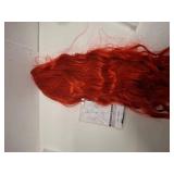 Baruisi Red Wig Long Wavy Middle Part Red Wigs for Women Natural Synthetic Replacement Hair