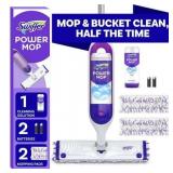 Swiffer Power Mop Multi-Surface Kit for Floor Cleaning  Fresh Scent