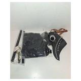 ArtCreativity Plague Doctor Halloween Costume for Kids - Halloween Plague Doctor Costume Set with Mask, Hood and Gloves - Steampunk Mask - Steampunk Costumes for Kids and Teens