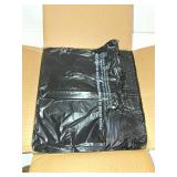 ACYPAPER, Black T-Shirt Bags in Bulk - 1000 Count - (11" x 6" x 21") - Restaurant Carryout Bags