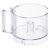 Top with 4 Locking Tabs FP-631AGTXT-1 Food Processor Work Bowl 7-Cup Compatible with Cuisinart DLC-10 Series DLC-10, DLC-10P, DLC-10SY, DLC-10SYP1, DLC-5,DFP-7,Fits DLC-117BGTXT1 Work Bowl Cover