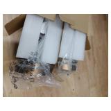 ECOESPTI Cordless Table Lamp, Portable Rechargeable Bedside Lamp, Touch Stepless Dimmable Desk Lamp, for Home Bedroom Hotel Restaurant Bar Outdoor, 2 Set, Coffee