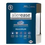 AllerEase Maximum Waterproof Allergy and Bedbug Zippered Twin Mattress Protector 2 Pack