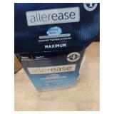 AllerEase Maximum Waterproof Allergy and Bedbug Zippered Twin Mattress Protector 2 Pack