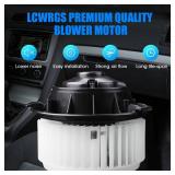 AC Blower Motor with Fan Fits for Chevy Sonic Trax Buick Encore 2012 2013 2014 2015 2016 2017 2018 2019 2020 HVAC Heater Blower Motor Replaces# 700309