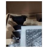 Sainlogic Weather Stations Wireless Indoor Outdoor SA6, Weather Station with Rain Gauge and Wind Speed, Weather Forecast, Temperature, Air Pressure, Humidity, Moon Phase, Alarm Clock(No WiFi)