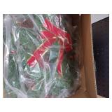 Glitinsel 3 Pack 16 Inch Christmas Wreath Decorations with Lights Battery Operated 50 LED Artificial Christmas Wreath for Front Door with Red Bow Pine Cones Berry for Outdoor Indoor Window Wall Decor