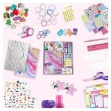 PERRYHOME 2-Pack DIY Journal Kit for Girls - 200+Pcs Journal Set for Tween & Teen Girls, Journaling Art & Crafts Kits, Christmas Gifts for 8 9 10 11 12 13 14 Year Old Girl,Scrapbook&Diary Supplies Set