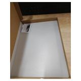 3 PACK Acrylic Cutting Board with Counter Lip in 2 Large and XL, Clear Cutting Board with Non-slip Pad for Countertop, Acrylic Chopping Board with Counter Lip for Kitchen Essential Gadgets