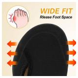 LeIsfIt Womens Slippers Wide Diabetic Shoes Adjustable Arthritis Edema House Shoes Indoor Outdoor Slippers Black Size 12