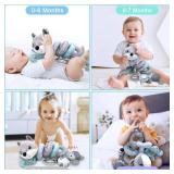 Car Seat Toys for Babies 0-6 Months Boys Girls Newborn Toys Stroller Toy, Carseat Toys Hanging Baby Infant Toy 0-3 Months for Carseat Stroller Crib with Music Rattle, Baby Gift for 0 3 6 9 12 Months