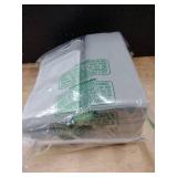 JJGoo Bath Kneeler with Elbow Rest Pad Set, 1.5 inch Kneeling Pad Mat for Bathtub - Gray