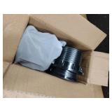 2 Pack Desktop Power Grommet,PD20W Fast Charging USB-C.3-inch Round Flush-Mount Desk Outlet,Meeoueoiu Recessed Grommet Outlet,3 USB Ports,2 AC Outlets,ETL Listed,6.5-FT Cord,Black