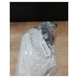 Guodeunh Toddler Girls Plaid Outfits Puff Sleeve Knit Ribbed Tops Button Down Vest Plaid Skirt Set Girls Fall Winter Clothes (Brown,8 Years)