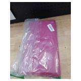 CC-SLZP 12 Pack Premium Plastic Tablecloth, 54 x 108 inch Disposable Tablecloths Rectangle Leakproof for Parties, Picnic, Camping, Birthday, Weeding (Burgundy, Rectangle (12 Pack))