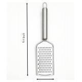 Cheese Grater, 9.4 Inch x 2.2 Inch Stainless Steel Vegetables Zester for Vegetables, Cheese, Fruits and Lemon (1)