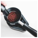 Normcore 51mm Magnetic Dosing Funnel, Espresso Dosing Ring, 18mm Anodized Aluminum with 8 Neodymium Magnets Compatible with 51mm Delonghi Decica Portafilter, Black