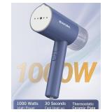 BEAUTURAL Steamer for Clothes, Foldable Handheld Clothing Wrinkles Remover for Garments, 30-Second Fast Heat-up, Portable Fabric Steamer for 120V Countries, Not for Use in 220V Such as Europe