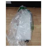 COIDEA, Waterproof Travel Drawstring Shoe Bags for Packing, Storage, Travel Essentials for Men and Women, 15.7 x 11.8 inches, Clear, 5 pieces