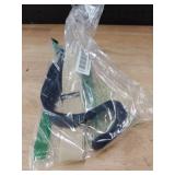 HAWOWZ 2Pcs No Show Stretch Belt for Women Invisible Elastic Tuck Band, Adjustable Strap Crop Belt with Flat Buckle for Jeans Pants Dresses