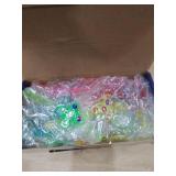 SCIONE 24 Pack LED Light Up Fidget Spinner Bracelets, Glow in The Dark Party Favors for Kids 4-8 8-12, Treasure Box Toys, Birthday Gifts, Carnival Prizes, Valentines Day Gifts Goodie Bags Stuffers