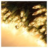 Christmas Lights, 150 Count 29 FT Christmas Mini String Lights, Green Wire Fairy Light, 120V UL Certified Connectable Xmas Tree Light for Patio, Holiday, Party, Outdoor Indoor Decoration, Warm White