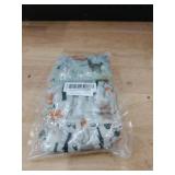 Langsprit Male Belly Bands for Dogs (Pack of 3) - High Absorbing Dog Wraps Male Washable - Reusable Dog Diapers (Fox,Cat,Polar Bear, Small)