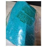OLANLY Bathroom Rugs 36x24, Extra Soft Absorbent Chenille Bath Rugs, Rubber Backing Quick Dry, Machine Washable Bath Mats for Bathroom Floor, Tub and Shower, Home Decor Accessories, Teal