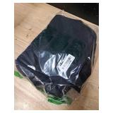 BAGSMART Travel Toiletry Bag, Lightweight Large Wide-open Travel Bag for Women, Puffy Cosmetic Makeup Bag Organizer with Handle for Accessories,Essentials, Toiletries, Black