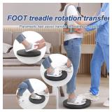wefaner Patient Transfer Disc-Assist Client to Move Position-Transfer Disc for a Hemiplegic Fracture Patient-360 Degree Rotation for Turns-Transferring Between Seats-Change in Direction