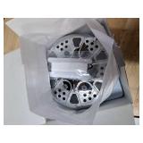 MakeFit Filtered Shower Head - High Pressure Shower Head with Filter for Hard Water Softener - 7 Settings Bathroom Rain Showerhead to Remove Chlorine and Heavy Metals (Chrome)