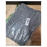 Smiry Bathroom Rugs Mat 30x20, Extra Soft Absorbent Chenille Bath Rugs, Non Slip Rubber Backing Machine Washable Quick Dry Bath Mats for Bathroom Floor, Tub, Shower, Home Decor Accessories, Grey