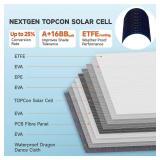 SOKIOVOLA Portable Solar Panels 30W Foldable Solar Panels Charger ETFE Solar Panel with DC USB-C and USB-A IP68 Waterproof for Small Power Station Mobile Phones RV Travel Outdoor Camping