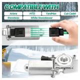 ATVMaster Snow Blower Chute Electric Crank Compatible with Ariens MTD YardMan Cub Cadet Snowboss White 52423300 953-0912A 924-0249B 724-0249B 204013