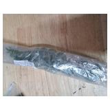 Tinsow 5 Pcs Real Touch Leaf Artificial Eucalyptus Stem Faux Eucalyptuses Wedding Bouquet Centerpiece Home Decor (Green)