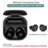 Charging Case for Galaxy Buds 2 Pro SM-R510 (Not for Galaxy Buds 3 Pro), Replacement Charger Case Dock Station for Samsung Earbuds (Black)