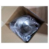 AMZCHEF Milk Frothing Pitcher 12oz, 304 Stainless Steel Steam Jug for Espresso Machine, Cappuccino & Latte Art Frother Cup with Clear Scale, Barista Coffee Accessories