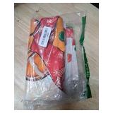 AVOIN colorlife Christmas Gingerbread Man House Flag 28x40 Inch Double Sided Outside, Welcome Winter Holiday Yard Outdoor Decorative Flag