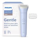 Philips Lady Shaver Series 6000 - Cordless, Wet & Dry Electric Shaver, 3-Blade Shaving System, for Legs & Body, 80 Mins. Runtime, Model BRL127/00