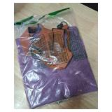 Joymee Lunch Bag Women Insulated Lunch Box with Adjustable Shoulder Strap Large Reusable Leakproof Spacious Cooler Tote for Women Men Adult with Bottle Holder and Side Pockets - Purple