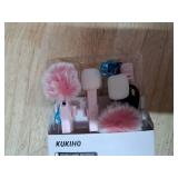 Wireless Lavalier Microphone for iPhone iPad and Android Phone, 2 Pack Lapel Mic Plug and Play Wireless Mic Noise Reduction Microphone for Video Recording Interview Podcast Vlog YouTube Tiktok (Pink)