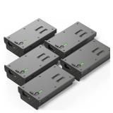 TKTKMETA 5 Pack New Reveal Upgraded Solar Charge Battery Pack Compatible with Reveal Trail Camera Ultra, X Gen 3.0, Pro 3.0, X, X Pro, X Gen 2.0, XB, SK, LED Battery Indicator