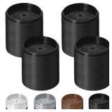 Bed Risers 1 inch, 2 inch, 3 inch, 4 inch Heavy Duty, Adjustable Furniture Riser for Table Desk Couch Sofa Chair Refrigerator Washing Machine, Stackable Bed Raisers Blocks (Black 4 Pack, 1+1+1 inch)