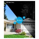 ZOSI 1080P HD TVI Security Camera for Home Office Surveillance CCTV System, 2MP Outdoor Indoor Weatherproof Bullet BNC Camera with Metal Housing, Night Vision, for 1080P/5MP/4K HD-TVI Analog DVR