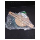 KitchLife Wooden Paper Towel Holder Countertop, Fits Jumbo Roll - Solid Beechwood Paper Towel Dispenser Stand with Anti-Skid Base, 1 Pack